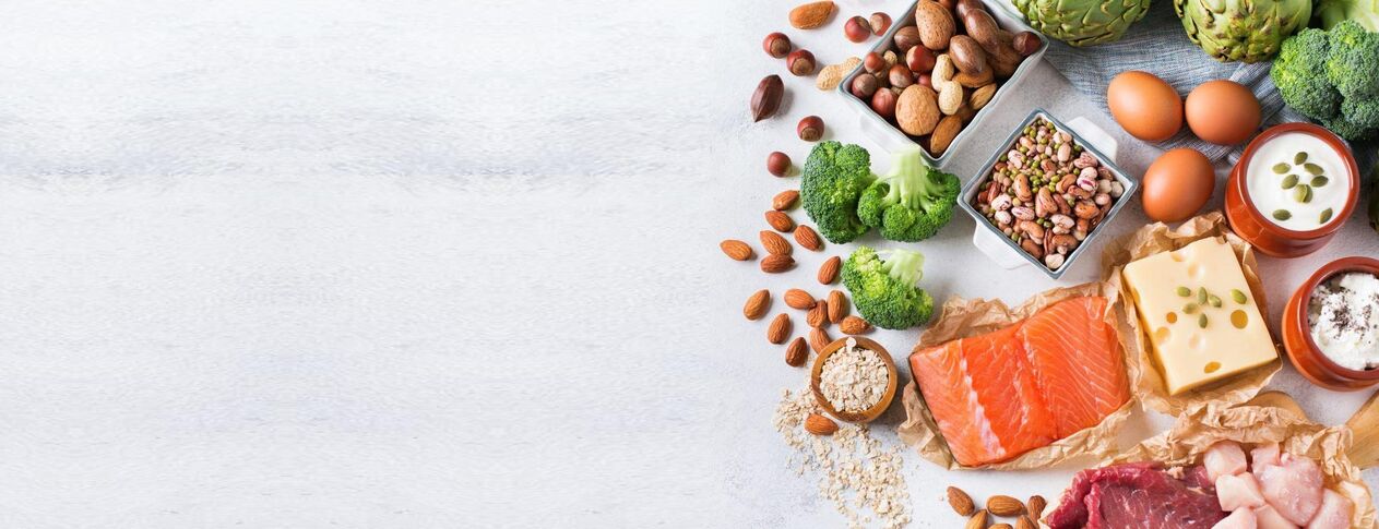 Produits pour un régime protéiné